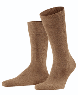 Falke Day Sock Family New (sustainable cotton comfort) nut brown Men - 1 Pair